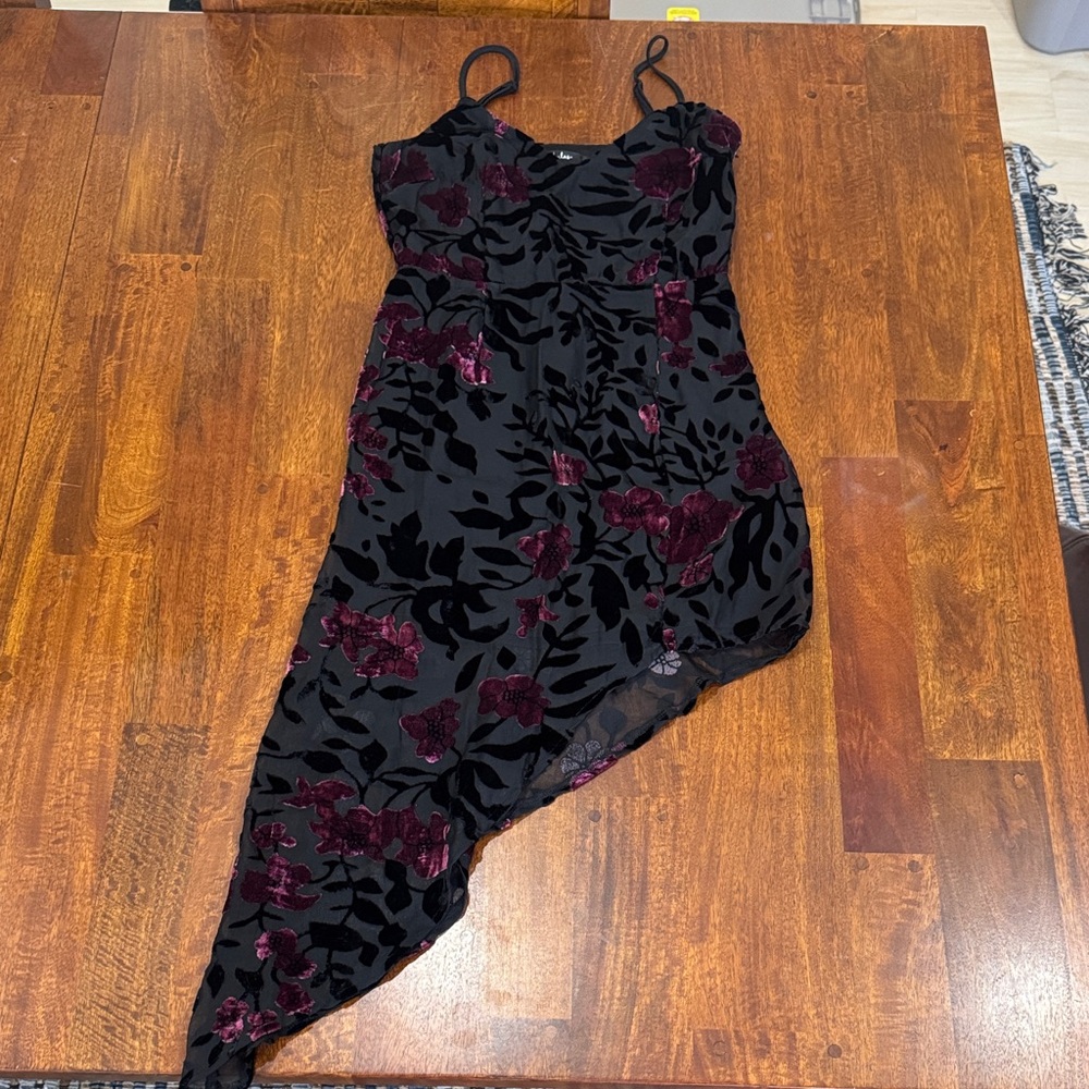 Sexy Lulus High Low Sided Asymmetrical Date Night Dress